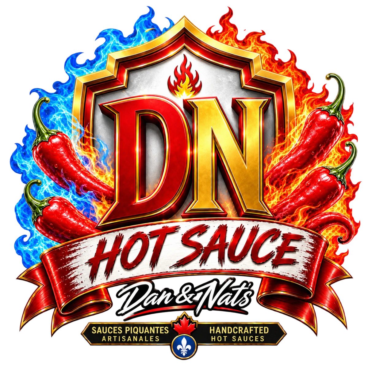 Logo Dan & Nat’s Hot Sauce